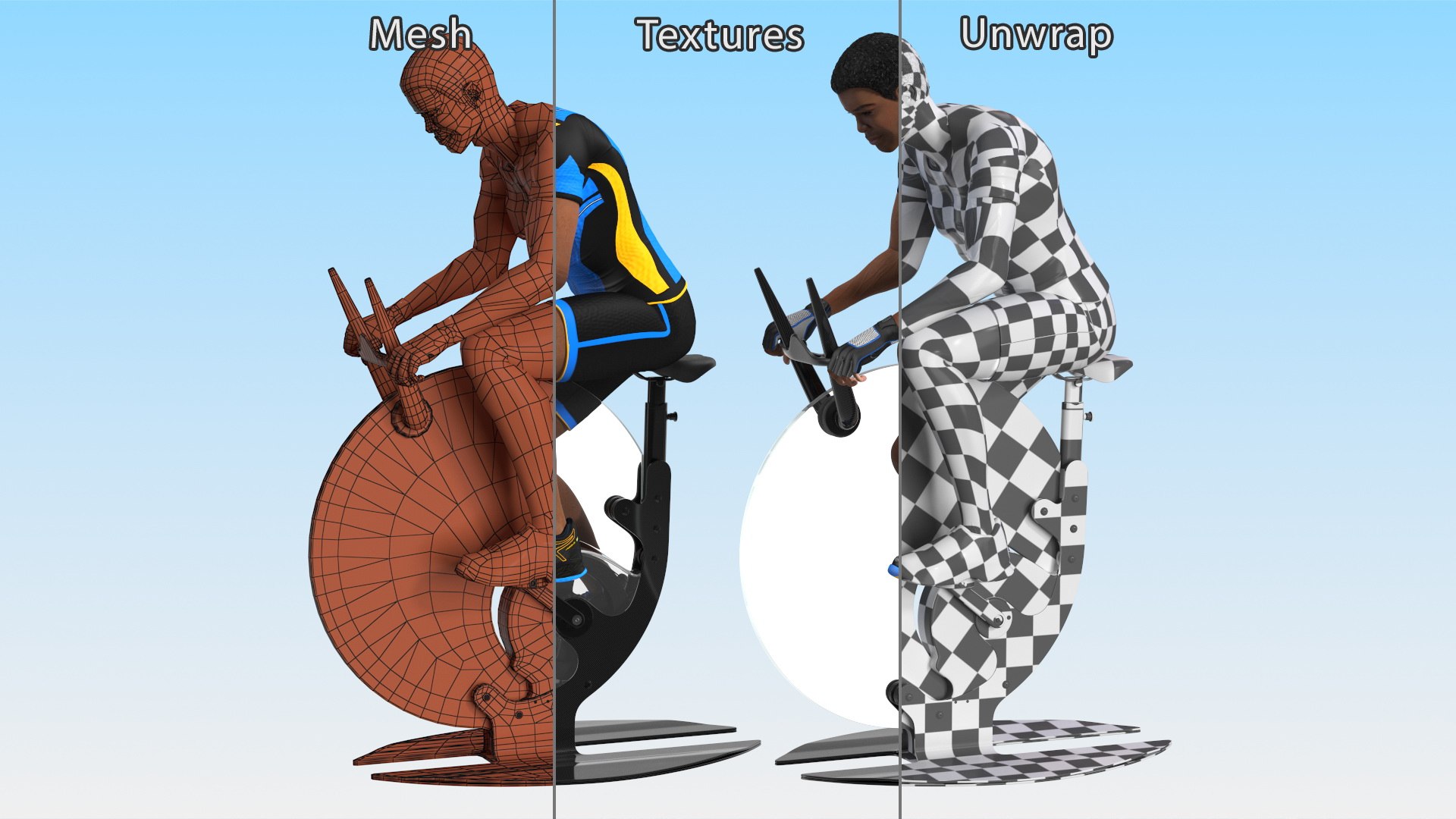3D Sportsmen Training on Exercise Bike model https://p.turbosquid.com/ts-thumb/80/aRYJPg/78/sportsmentrainingonexercisebikemb3dmodel017/jpg/1669745898/1920x1080/fit_q87/5e77fbe2dcc71f8460ff9c490bcdd52b6021beb6/sportsmentrainingonexercisebikemb3dmodel017.jpg