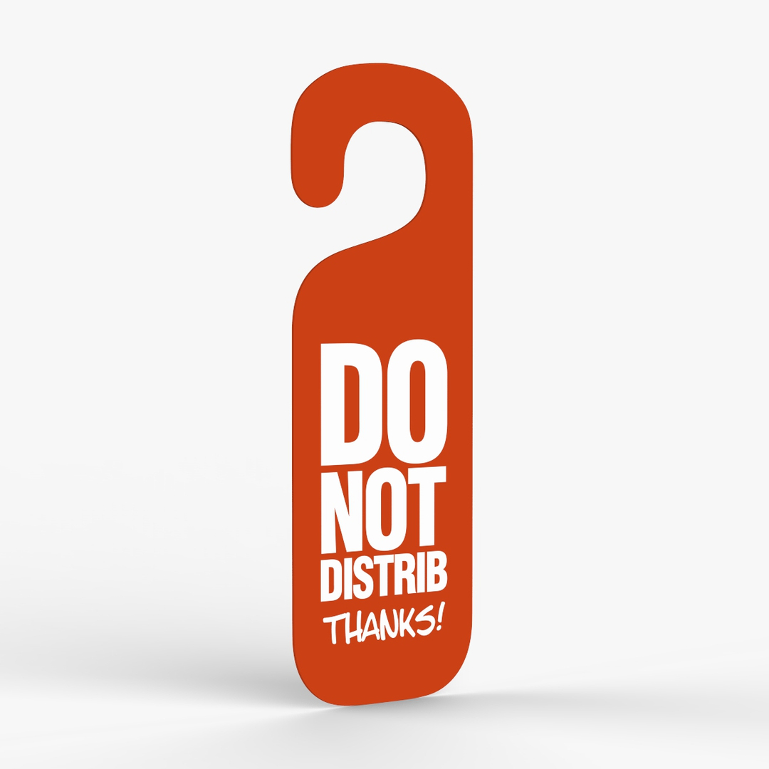 3D distrib sign model | 1148345 | TurboSquid
