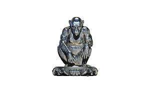 statue monkey chess