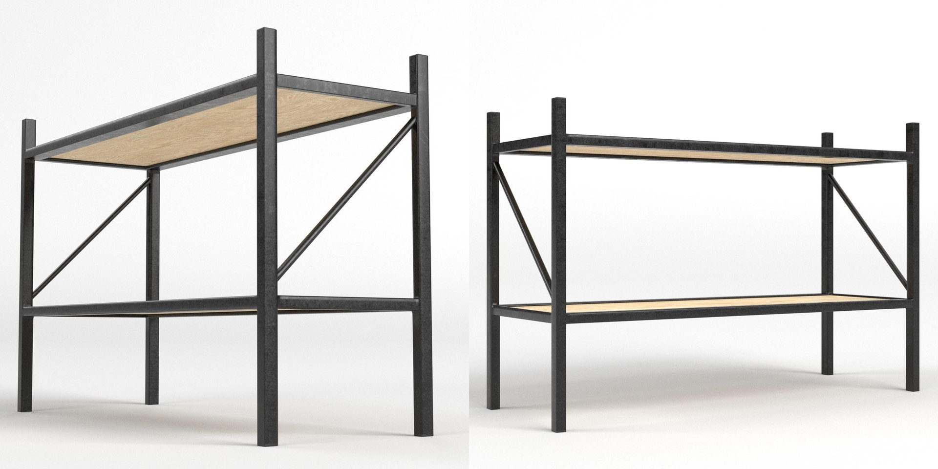 3D Small Storage Rack - TurboSquid 2047678