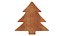 Christmas tree-shaped gingerbread cookie 2 3D