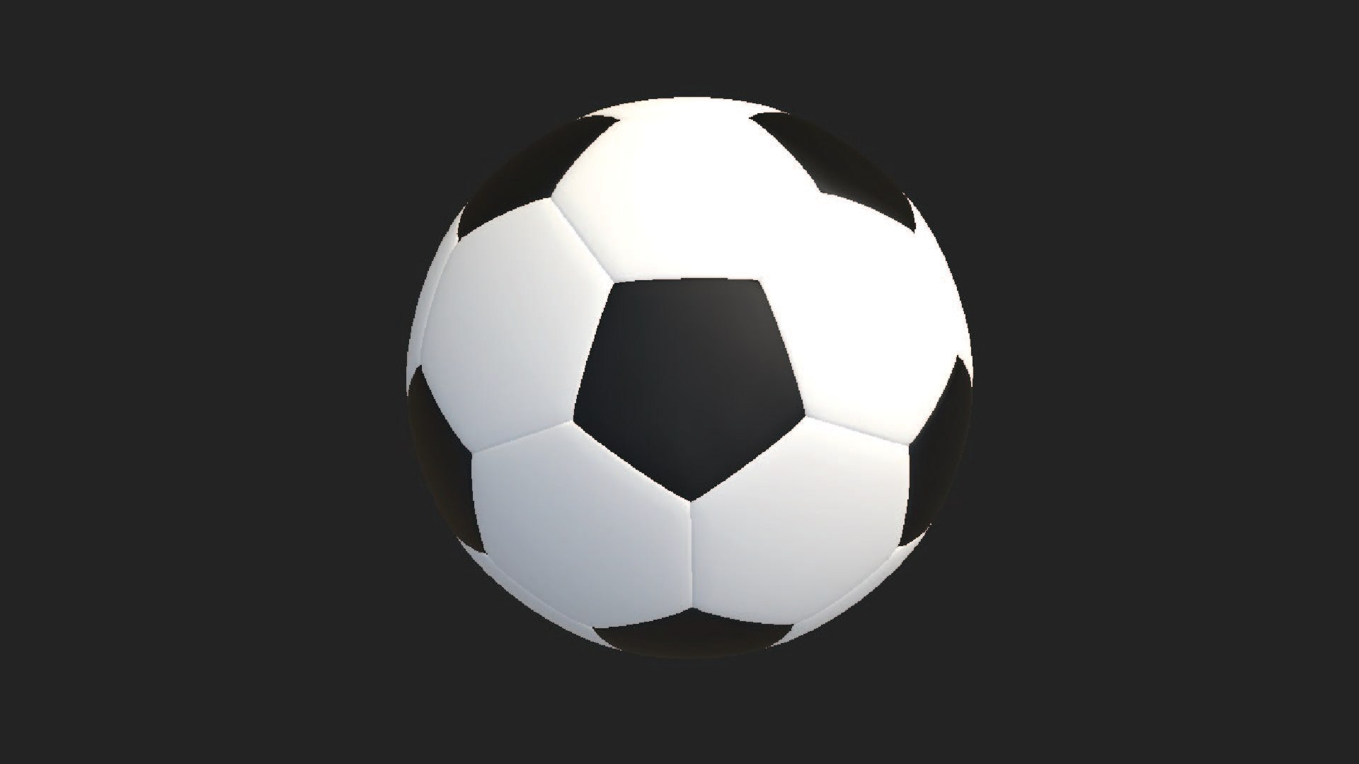 3D Cartoon Soccer Ball - TurboSquid 1909941