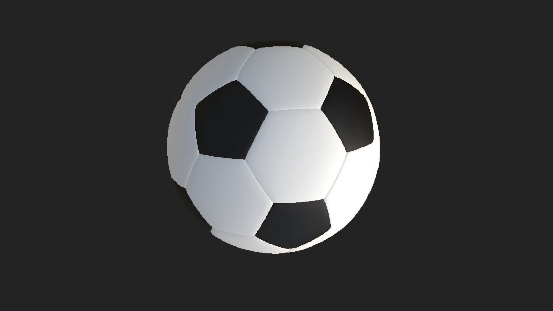 3D Cartoon Soccer Ball - TurboSquid 1909941