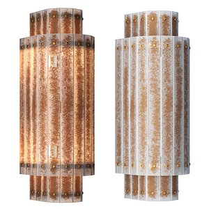 3D Cadence Large Tiered Sconce