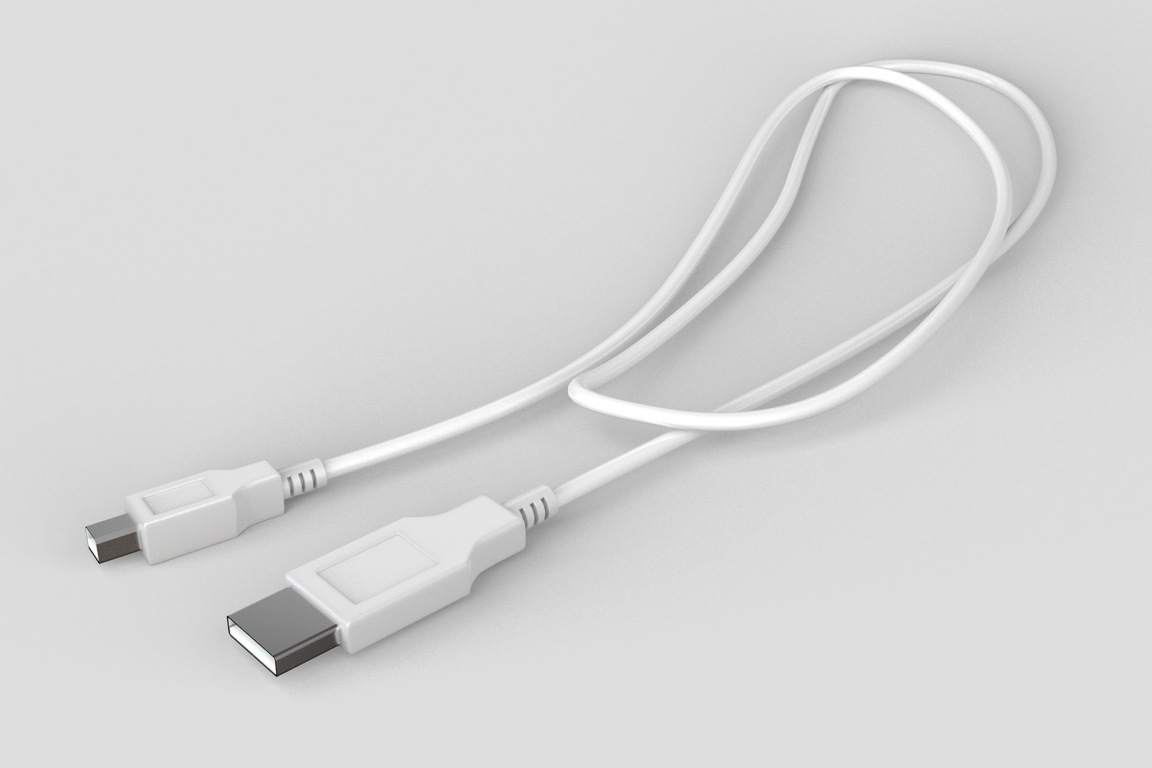 3D Cable USB Model - TurboSquid 2250371