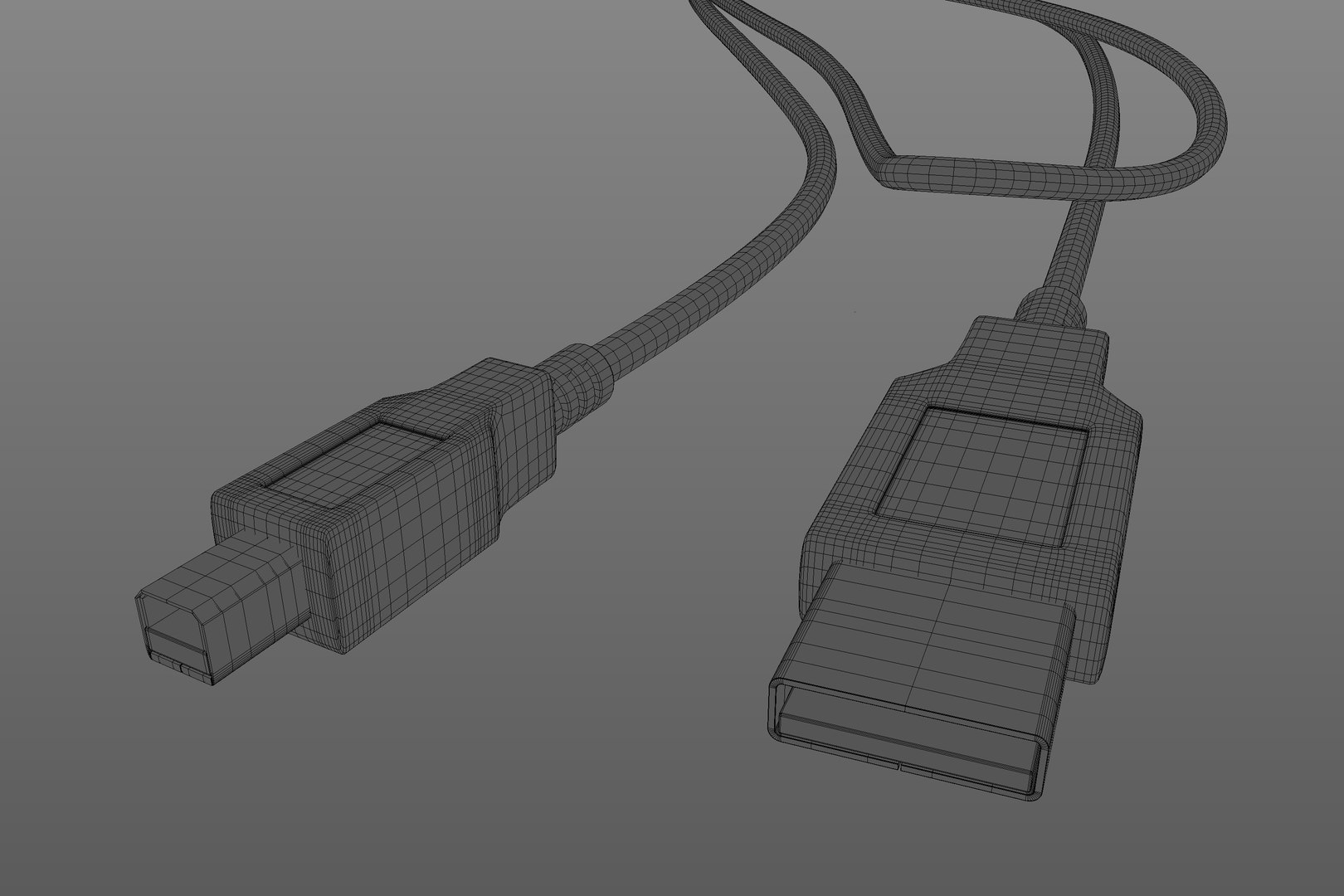 3D Cable USB Model - TurboSquid 2250371
