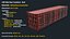 40 Fuß Seitentürcontainer – Rot