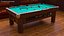 Commercial Public Pool Table Brunswick Green
