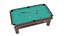 Commercial Public Pool Table Brunswick Green