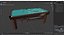 Commercial Public Pool Table Brunswick Green