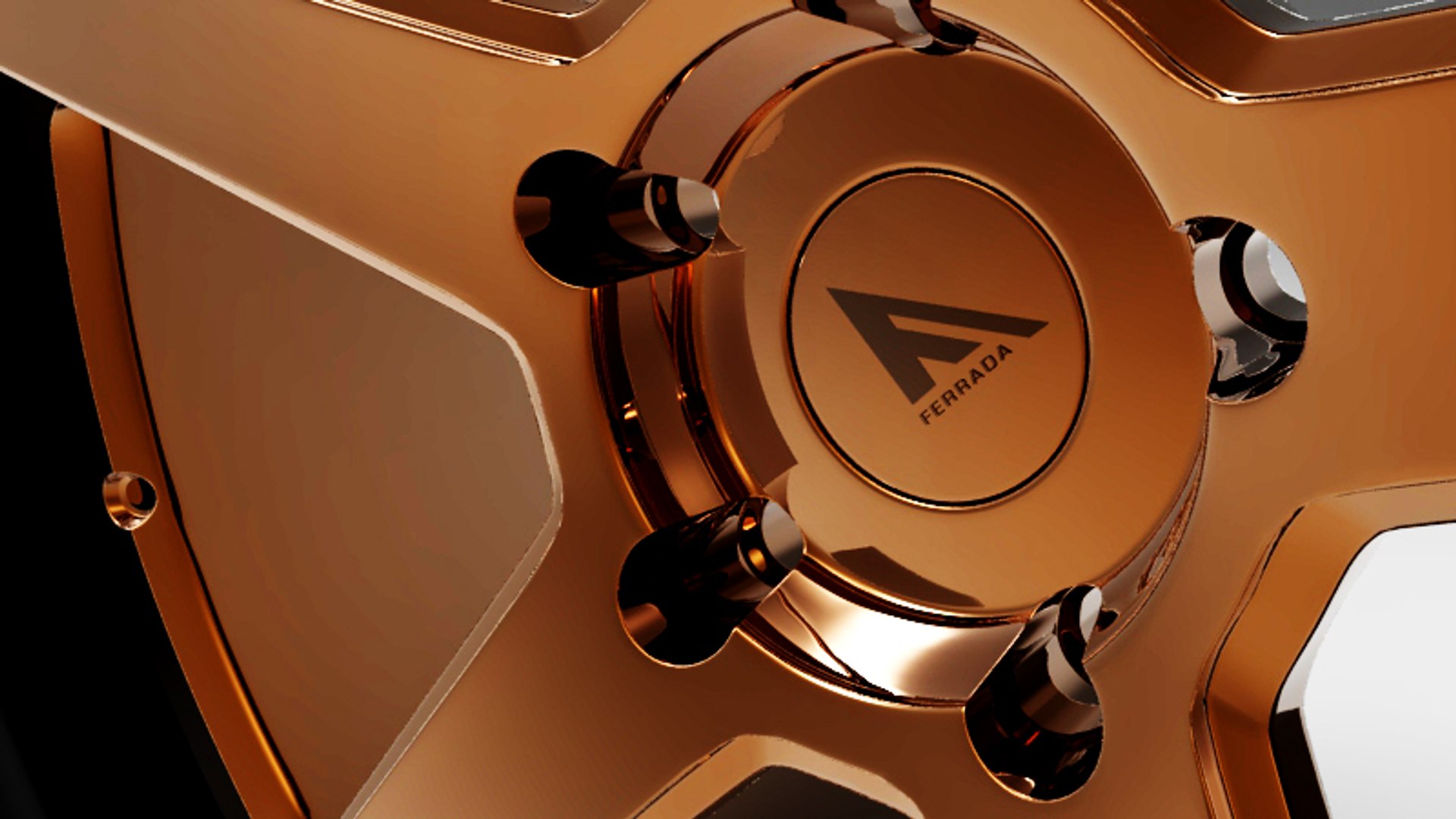 3d Model Ferrada Fr3 Wheel