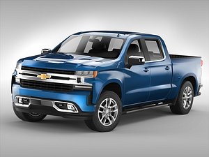 chevrolet silverado 2019 3D