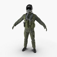 US Military Jet Fighter Pilot Uniform