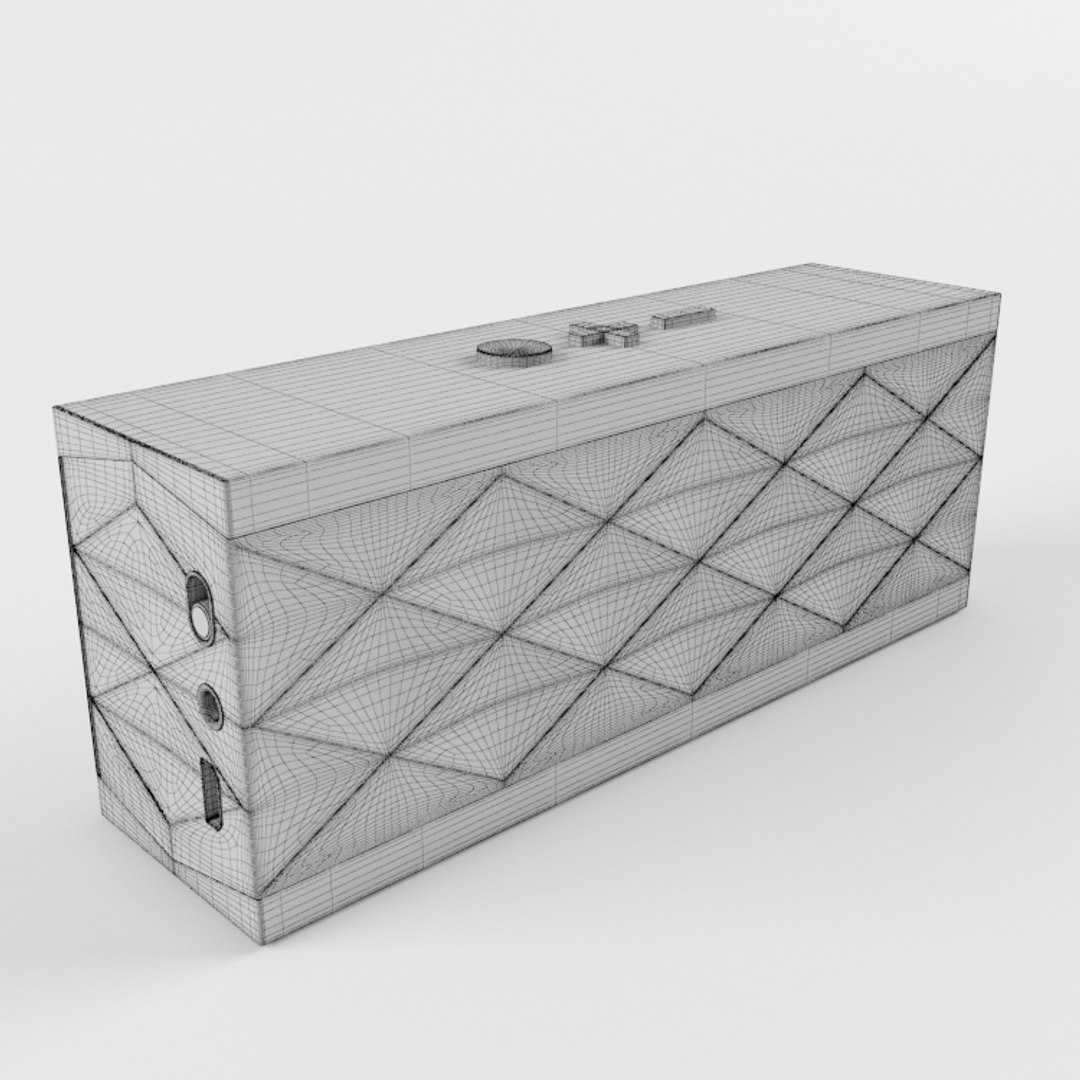 Jambox Jawbone 3d Model
