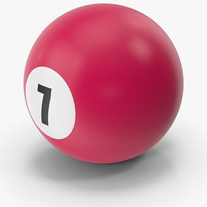 Pool  Snooker Ball 7 3D model