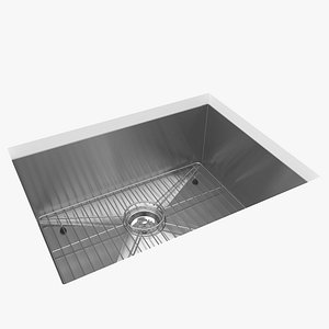 3D kohler kitchen sink vault