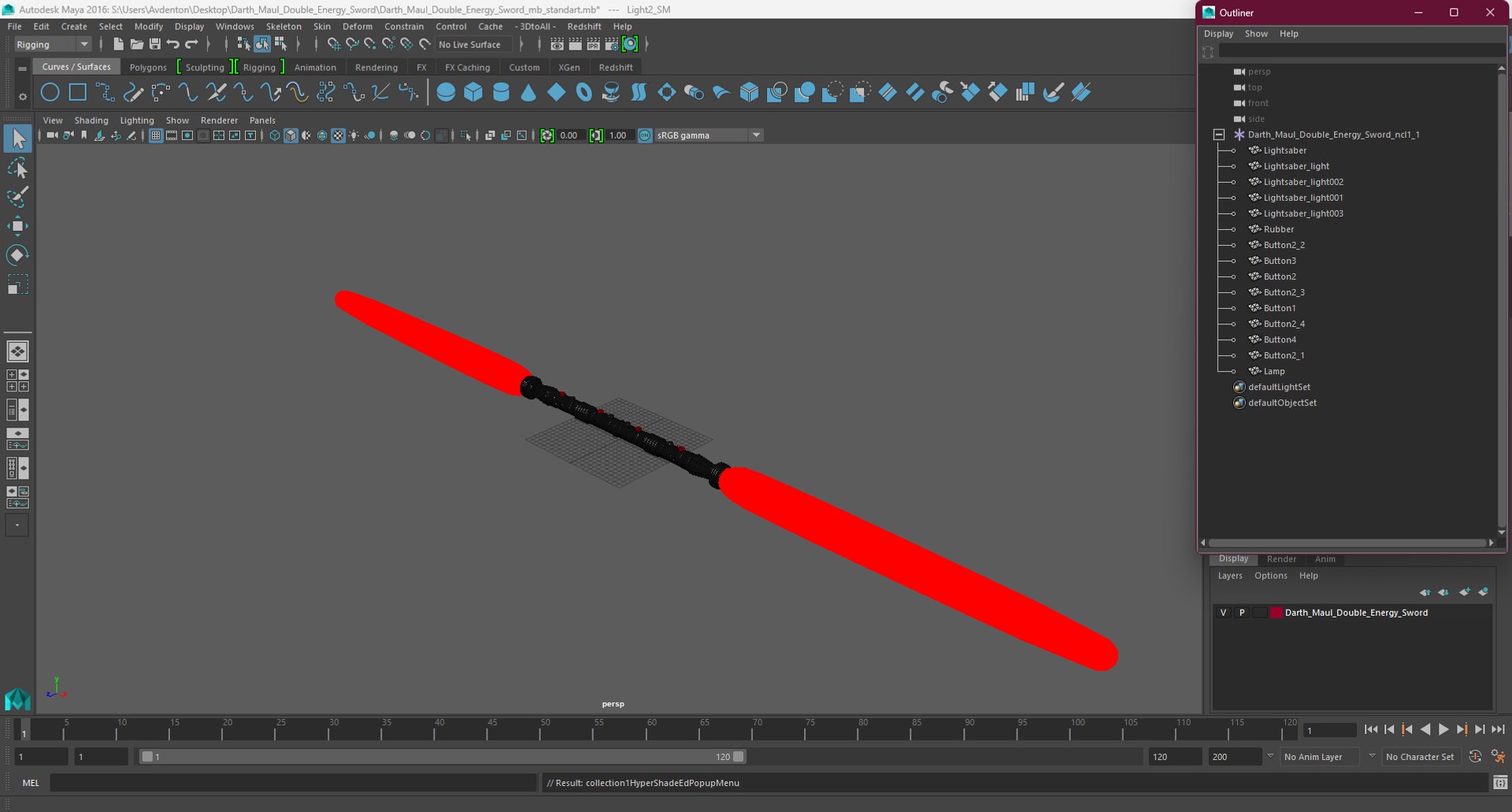 Darth Maul Double Energy Sword model https://p.turbosquid.com/ts-thumb/81/CQ6Inm/9B/darthmauldoubleenergyswordvray3dmodel027/jpg/1718825866/1920x1080/fit_q87/0dd06099cd8f1310a9c3c3f7af6fc6ff8512c56d/darthmauldoubleenergyswordvray3dmodel027.jpg