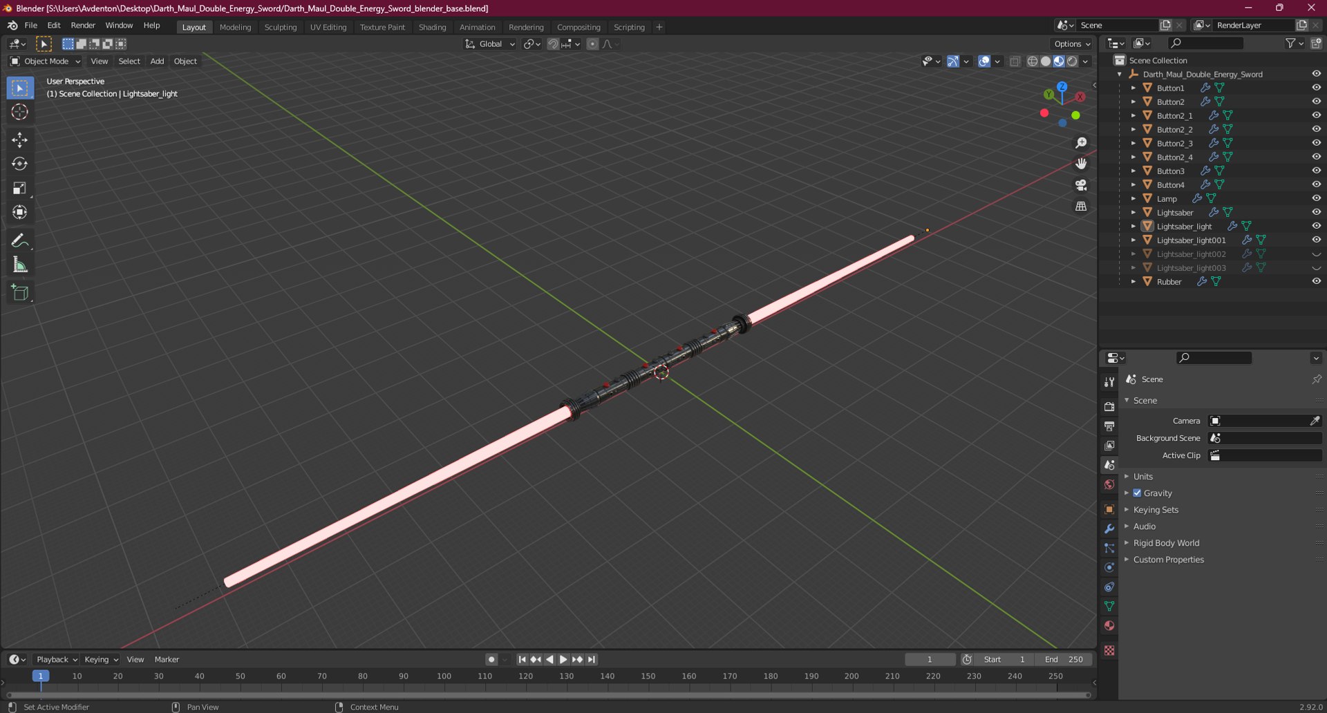 Darth Maul Double Energy Sword model https://p.turbosquid.com/ts-thumb/81/CQ6Inm/AB/darthmauldoubleenergyswordvray3dmodel024/jpg/1718825849/1920x1080/fit_q87/5481597fdacc249597c8752b26f8b8b819dd0515/darthmauldoubleenergyswordvray3dmodel024.jpg