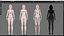 Collection de vêtements 001 - Rig - Unreal - Unity - Blender - Animé