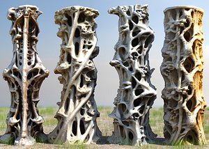 Classical Pillar Pack 3D model