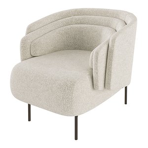 hug armchair 3D