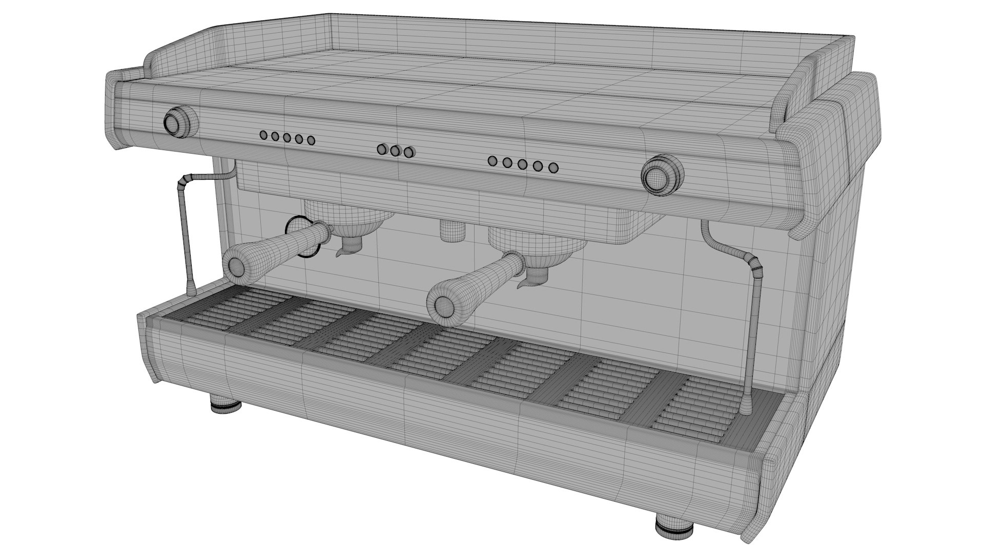 3D Espresso Machine Model TurboSquid 1711834