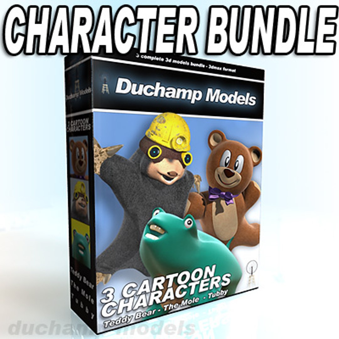 3 characters cartoon animation 3d model https://p.turbosquid.com/ts-thumb/81/UEinaJ/8EEbojkp/confezione/jpg/1155750870/1920x1080/fit_q87/b6b4456bea4a04ea24c9bd2ead51e7b03fa2569a/confezione.jpg
