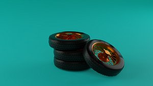 Hispano Suiza H6C tulipwood Tire