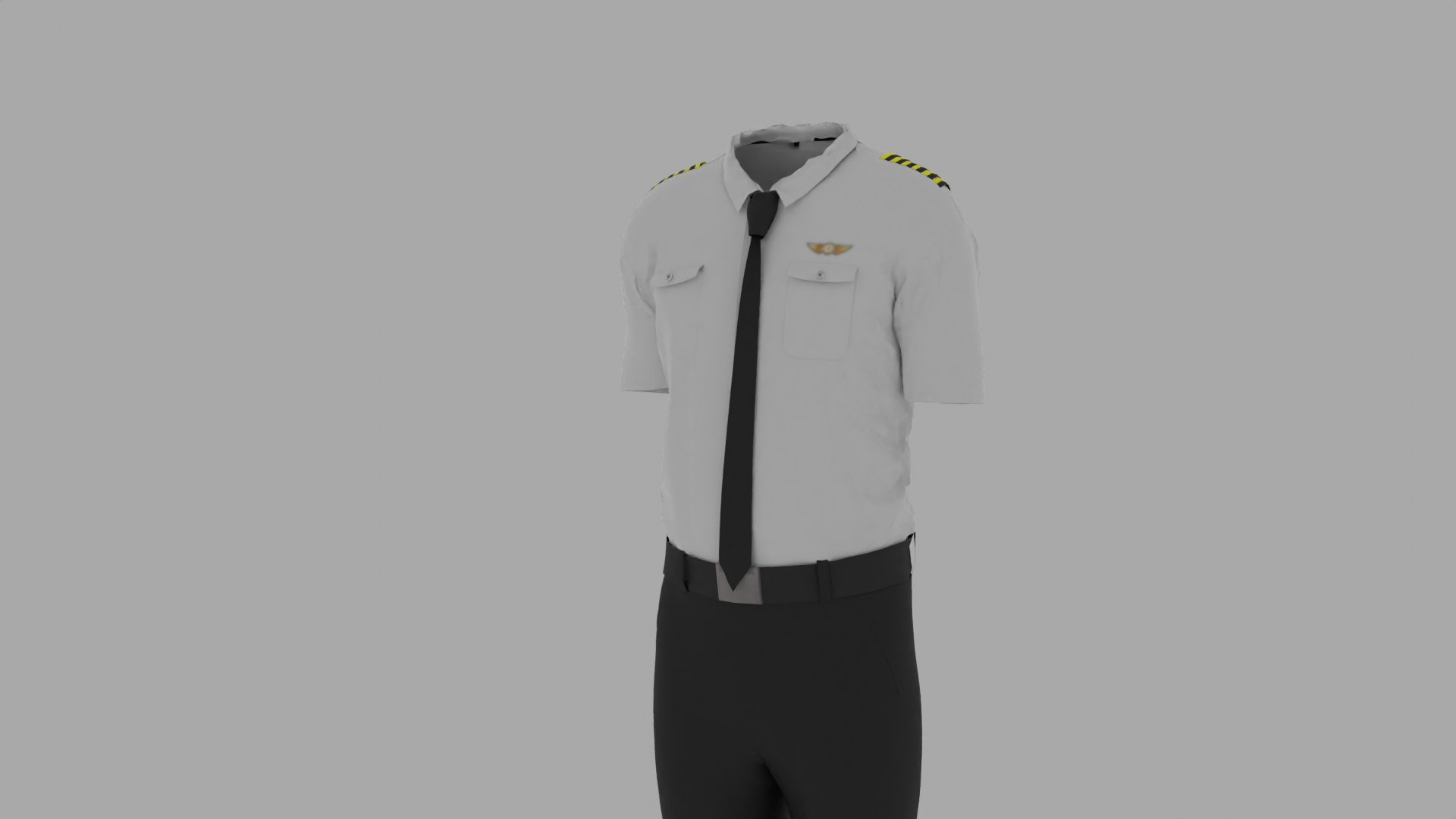 3D Pilot Uniform - TurboSquid 1973270