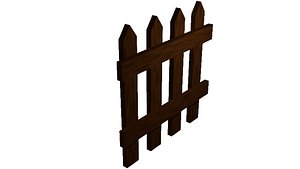 3ds fence wood