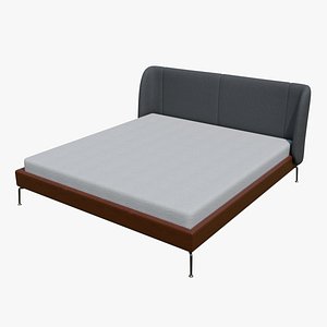 3D model Realistic Bed