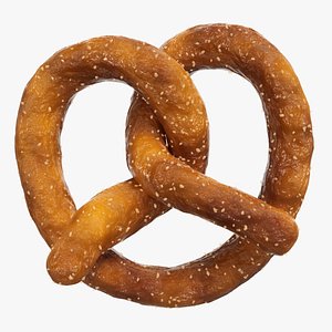 Pretzel 3D model
