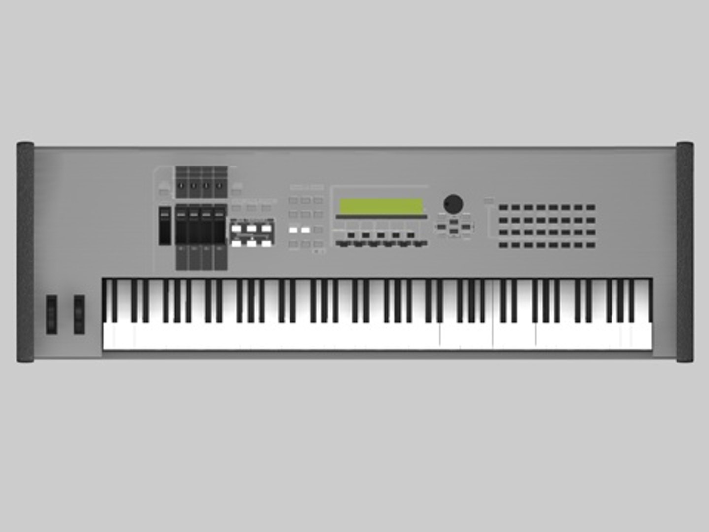 3d Motif 8 Keyboard Yamaha