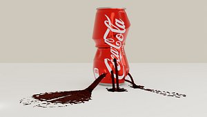 Tin cans liquid explosion
