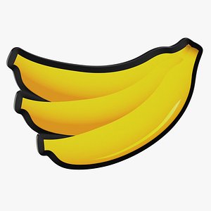 video slot machine banana 3D model