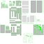 Aplicación web de icono de baja poli 3d