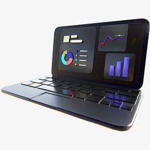 3d low poly icon web app