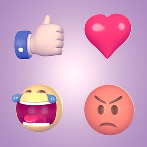 Cartoon Pack 3D model