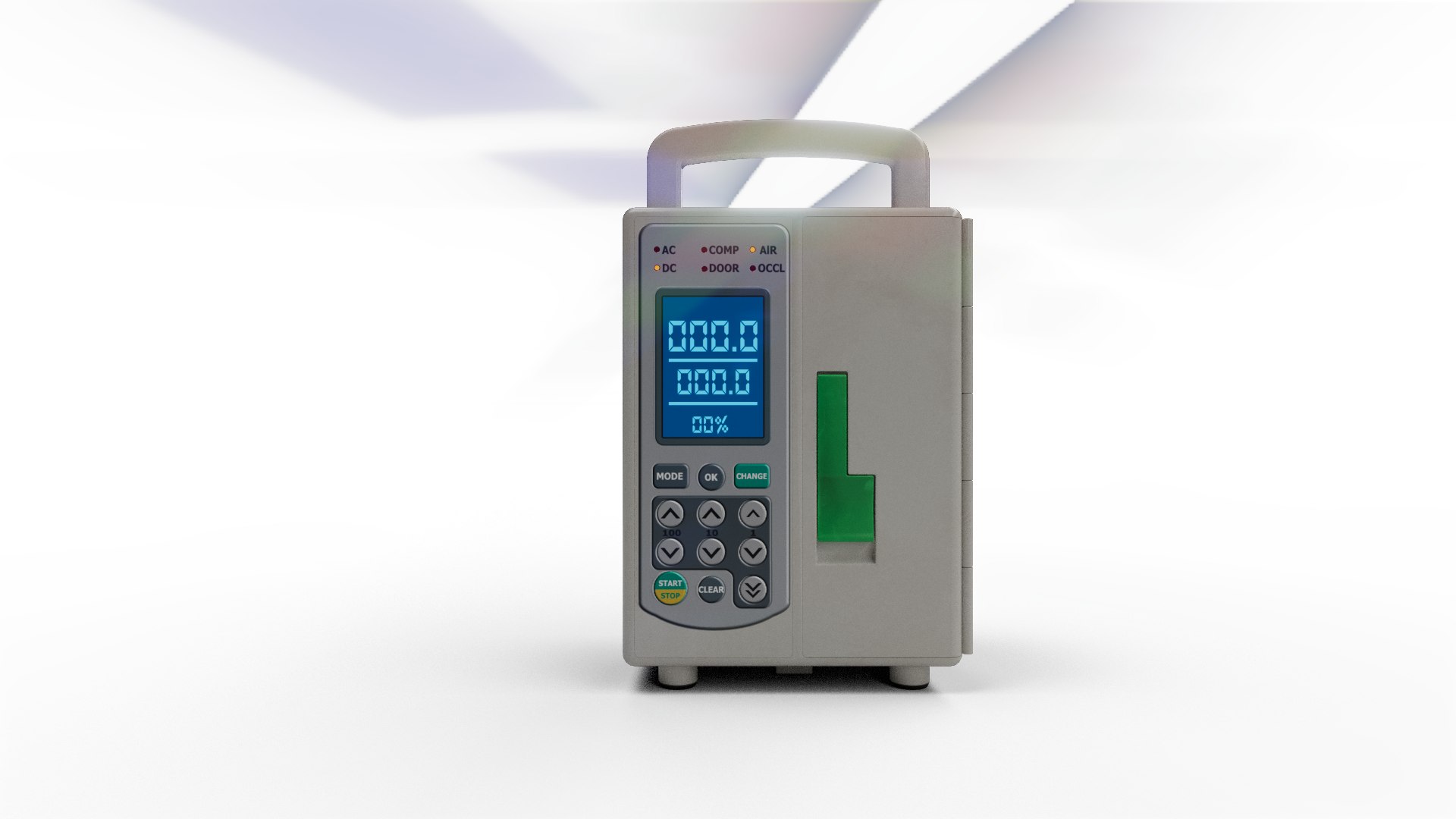 Perfusion Pump 3D Model - TurboSquid 2321849