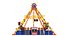 Detailed Pirate Ship Ride
