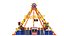 Detailed Pirate Ship Ride
