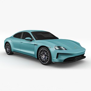 3D Porsche Taycan 2024