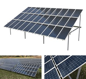 3x10 pv solar panel array