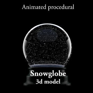 snowglobe snow max