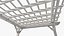 Pérgola de madera pintada de blanco