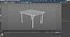 Pérgola de madera pintada de blanco