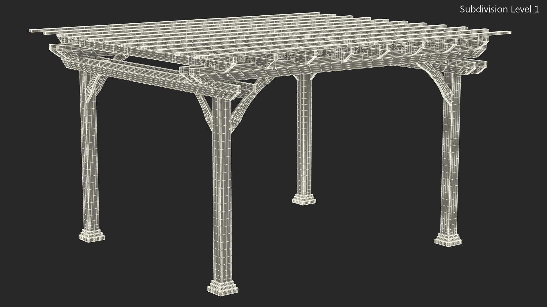 3D White Painted Wooden Pergola model https://p.turbosquid.com/ts-thumb/81/y9vDw5/h9/whitepaintedwoodenpergolavray3dmodel019/jpg/1683981610/1920x1080/fit_q87/dd03831a51f7b7c1b721835ddeceb146f722ce0e/whitepaintedwoodenpergolavray3dmodel019.jpg