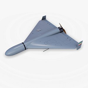 HESA Shahed 136 Kamikaze Drone Geran-2 Low-poly PBR
