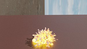 3D model Explosion Animation