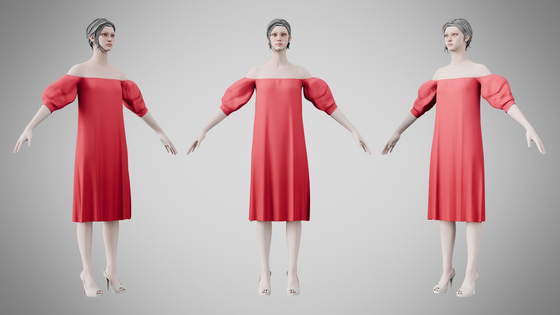 3D Dress 15 Desire Model - TurboSquid 2458729